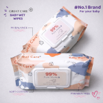 Great Care Baby Wet Wipes - Image 2